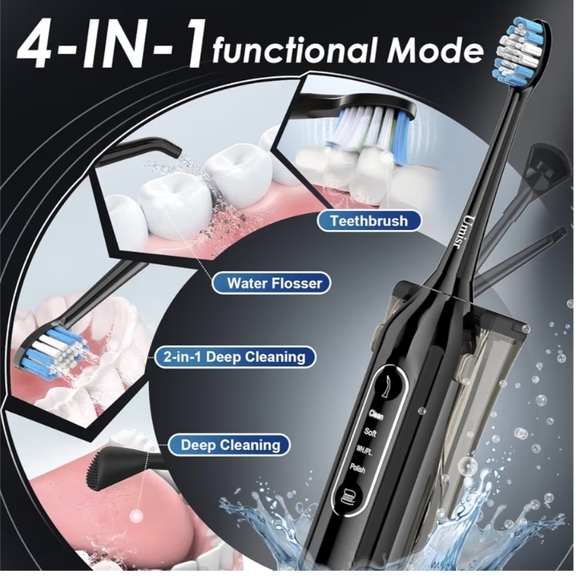 Umisr Electric Toothbrush & Flosser - Picture 6 of 10